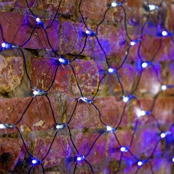 Гирлянда NEON-NIGHT СЕТЬ 432 LED белые/синие Гирлянда NEON-NIGHT СЕТЬ 432 LED белые/синие