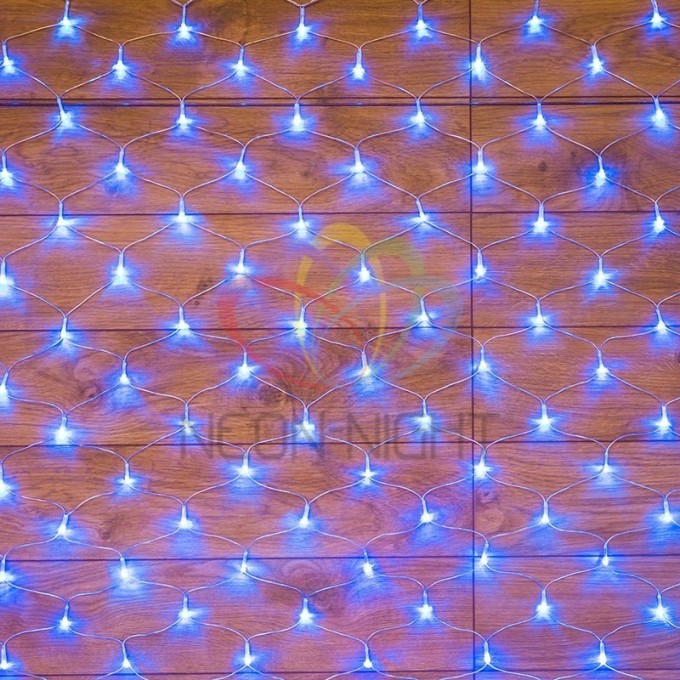 Гирлянда NEON-NIGHT СЕТЬ 150 LED синие 215-123