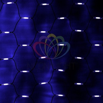 Гирлянда NEON-NIGHT СЕТЬ 288 LED белые/синие Гирлянда NEON-NIGHT СЕТЬ 288 LED белые/синие