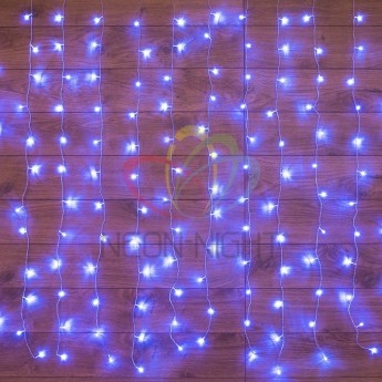 Гирлянда NEON-NIGHT ДОЖДЬ 96 LED синие Гирлянда NEON-NIGHT ДОЖДЬ 96 LED синие
