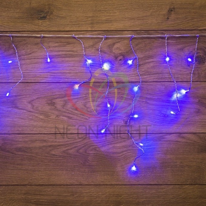 Гирлянда NEON-NIGHT АЙСИКЛ 48 LED синие 255-013