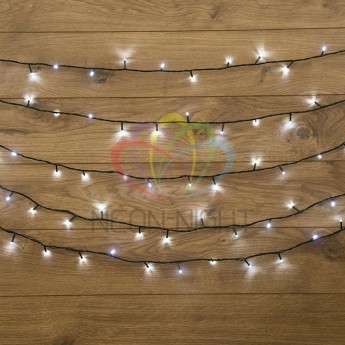 Гирлянда NEON-NIGHT ТВИНКЛ ЛАЙТ 120 LED белые Гирлянда NEON-NIGHT ТВИНКЛ ЛАЙТ 120 LED белые