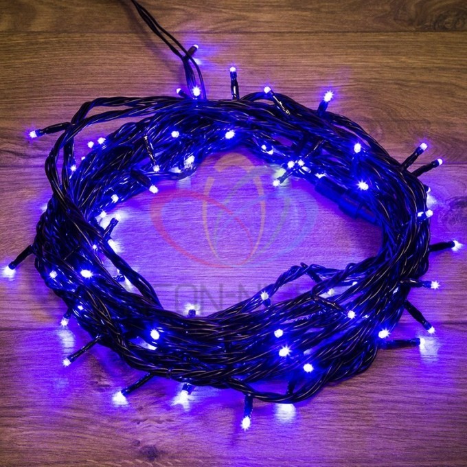 Гирлянда NEON-NIGHT ТВИНКЛ ЛАЙТ 100 LED синие 303-133