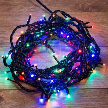 Гирлянда NEON-NIGHT ТВИНКЛ ЛАЙТ 100 LED RGYB