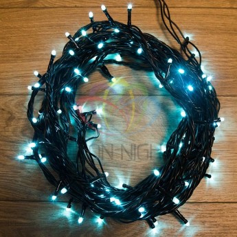 Гирлянда NEON-NIGHT ТВИНКЛ ЛАЙТ 100 LED бирюзовые