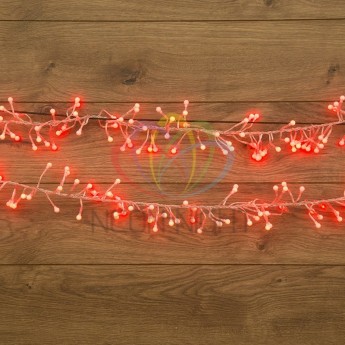 Гирлянда NEON-NIGHT МИШУРА 288 LED красные, 3 м Гирлянда NEON-NIGHT МИШУРА 288 LED красные, 3 м