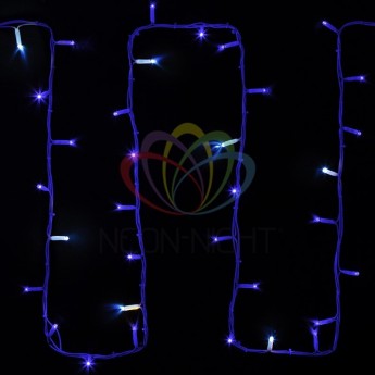 Гирлянда NEON-NIGHT ДЮРАПЛЕЙ FLASH 200 LED синие Гирлянда NEON-NIGHT ДЮРАПЛЕЙ FLASH 200 LED синие