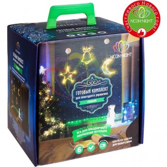 Комплект украшения NEON-NIGHT СПАЛЬНЯ ЗЕЛЕНЫЙ Комплект украшения NEON-NIGHT СПАЛЬНЯ ЗЕЛЕНЫЙ