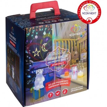 Комплект украшения NEON-NIGHT ДЕТСКАЯ БЕЛЫЙ Комплект украшения NEON-NIGHT ДЕТСКАЯ БЕЛЫЙ