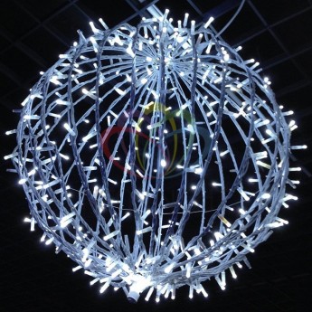 Светодиодная фигура NEON-NIGHT ШАР МЕРЦАЮЩИЙ 120 LED белый Светодиодная фигура NEON-NIGHT ШАР МЕРЦАЮЩИЙ 120 LED белый