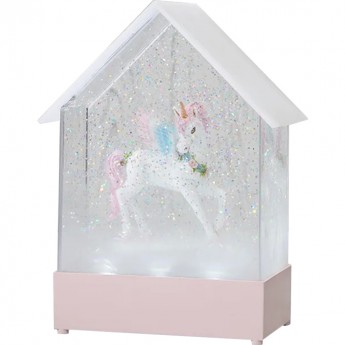 Декоративный светильник NEON-NIGHT Единорог с конфетти и мелодией, USB Декоративный светильник NEON-NIGHT Единорог с конфетти и мелодией, USB