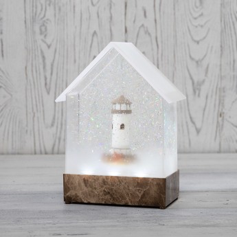 Декоративный светильник NEON-NIGHT Маяк с конфетти и мелодией, USB Декоративный светильник NEON-NIGHT Маяк с конфетти и мелодией, USB