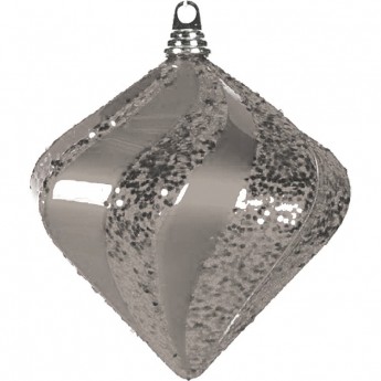 Елочная фигура NEON-NIGHT АЛМАЗ цвет серебряный, 25 см Елочная фигура NEON-NIGHT АЛМАЗ цвет серебряный, 25 см