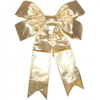 Елочная фигура NEON-NIGHT БАНТИК цвет золотой, 91 см Елочная фигура NEON-NIGHT БАНТИК цвет золотой, 91 см