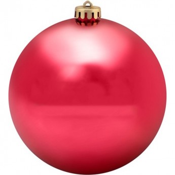 Елочная фигура NEON-NIGHT Шар матовый 15 см, красный