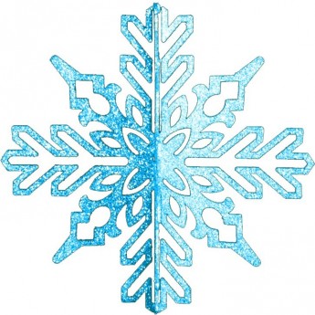 Елочная фигура NEON-NIGHT СНЕЖИНКА АЖУРНАЯ 3D цвет синий, 23 см Елочная фигура NEON-NIGHT СНЕЖИНКА АЖУРНАЯ 3D цвет синий, 23 см