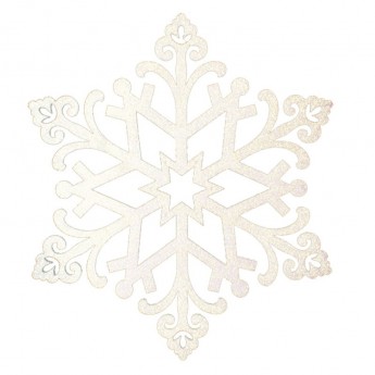 Елочная фигура NEON-NIGHT Снежинка Снегурочка, 81 см, шампань