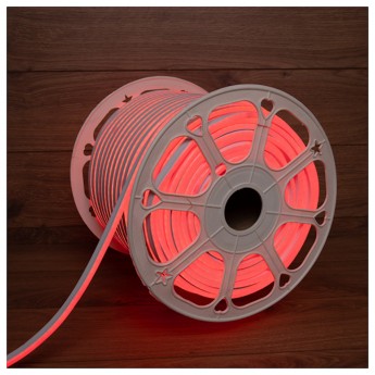 Гибкий неон NEON-NIGHT SMD диаметр (8х16 мм) двухсторонний, красный, 120 LED/м, 100 м (с комплектом подключения) Гибкий неон NEON-NIGHT SMD диаметр (8х16 мм) двухсторонний, красный, 120 LED/м, 100 м (с комплектом подключения)
