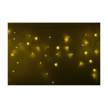 Гирлянда NEON-NIGHT айсикл (бахрома), 4,8х0,6 м, прозрачный ПВХ, 176 LED желтые Гирлянда NEON-NIGHT айсикл (бахрома), 4,8х0,6 м, прозрачный ПВХ, 176 LED желтые