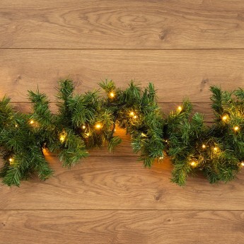 Гирлянда NEON-NIGHT ЕЛОВЫЙ ШЛЕЙФ 80 LED, 2,7 м