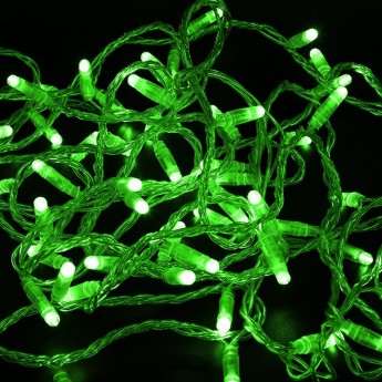 Гирлянда NEON-NIGHT НИТЬ flashing 10м (2 модуля x 5м), прозрачный ПВХ, 100 LED Зеленый, 230В Гирлянда NEON-NIGHT НИТЬ flashing 10м (2 модуля x 5м), прозрачный ПВХ, 100 LED Зеленый, 230В