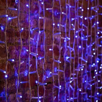 Гирлянда NEON-NIGHT СВЕТОДИОДНЫЙ ДОЖДЬ БЕЛЫЙ КАУЧУК 360 LED синие Гирлянда NEON-NIGHT СВЕТОДИОДНЫЙ ДОЖДЬ БЕЛЫЙ КАУЧУК 360 LED синие