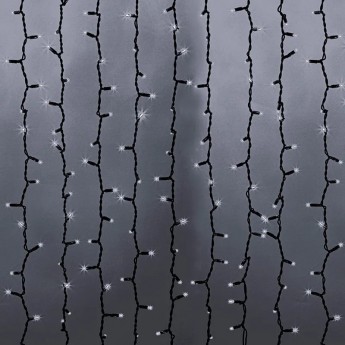 Гирлянда NEON-NIGHT СВЕТОДИОДНЫЙ ДОЖДЬ ВОДОПАД 1520 LED белые Гирлянда NEON-NIGHT СВЕТОДИОДНЫЙ ДОЖДЬ ВОДОПАД 1520 LED белые