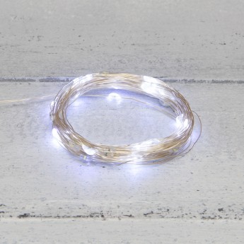 Гирлянда роса NEON-NIGHT 10 м, 100 LED, USB, белое свечение Гирлянда роса NEON-NIGHT 10 м, 100 LED, USB, белое свечение