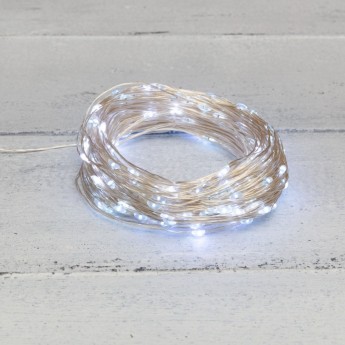 Гирлянда роса NEON-NIGHT с трансформатором 100 м, 1000 LED, белое свечение Гирлянда роса NEON-NIGHT с трансформатором 100 м, 1000 LED, белое свечение