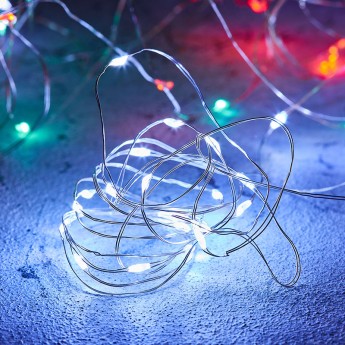 Гирлянда роса NEON-NIGHT с трансформатором, 20 м, 200 LED, белое свечение