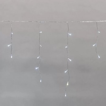 Гирлянда светодиодная NEON-NIGHT АЙСИКЛ бахрома 238LED 10х0,6м IP44 230В с эффектом мерцания прозрачный провод, диоды белые Гирлянда светодиодная NEON-NIGHT АЙСИКЛ бахрома 238LED 10х0,6м IP44 230В с эффектом мерцания прозрачный провод, диоды белые