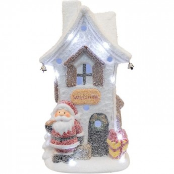 Керамическая фигурка NEON-NIGHT БЕЛЫЙ ДОМИК Керамическая фигурка NEON-NIGHT БЕЛЫЙ ДОМИК