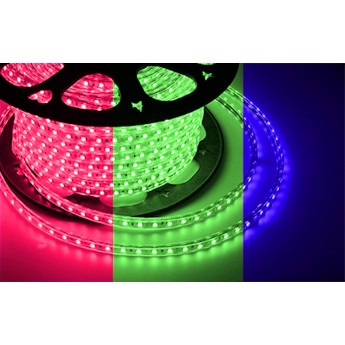 LED Лента NEON-NIGHT 220В, 13*8 мм, SMD 5050, 60 LED/m RGB