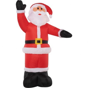 Надувная 3D-фигура NEON-NIGHT ДЕД МОРОЗ ПРИВЕТСТВУЕТ 240 см