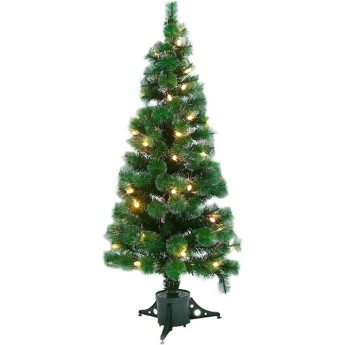 Новогодняя ель NEON-NIGHT ФИБРО-ОПТИКА С ШИШКАМИ 180 см
