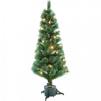 Новогодняя ель NEON-NIGHT ФИБРО-ОПТИКА С ШИШКАМИ 150 см