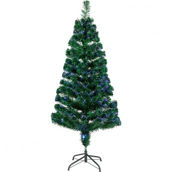 Новогодняя ель NEON-NIGHT СНЕЖИНКА ФИБРО-ОПТИКА 150 см