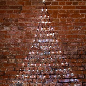 Сеть NEON-NIGHT треугольная 1,5х2х2 м (основание 1,5 м, высота 1,85 м), прозрачный ПВХ, 136 LED, цвет свечения белый Сеть NEON-NIGHT треугольная 1,5х2х2 м (основание 1,5 м, высота 1,85 м), прозрачный ПВХ, 136 LED, цвет свечения белый