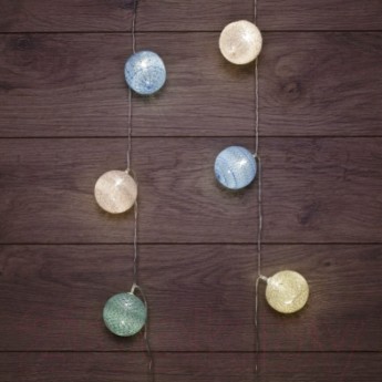 Тайские фонарики NEON-NIGHT Пудра 1,5 м, прозрачный ПВХ, 10 LED, теплый белый, питание 2хАА Тайские фонарики NEON-NIGHT Пудра 1,5 м, прозрачный ПВХ, 10 LED, теплый белый, питание 2хАА